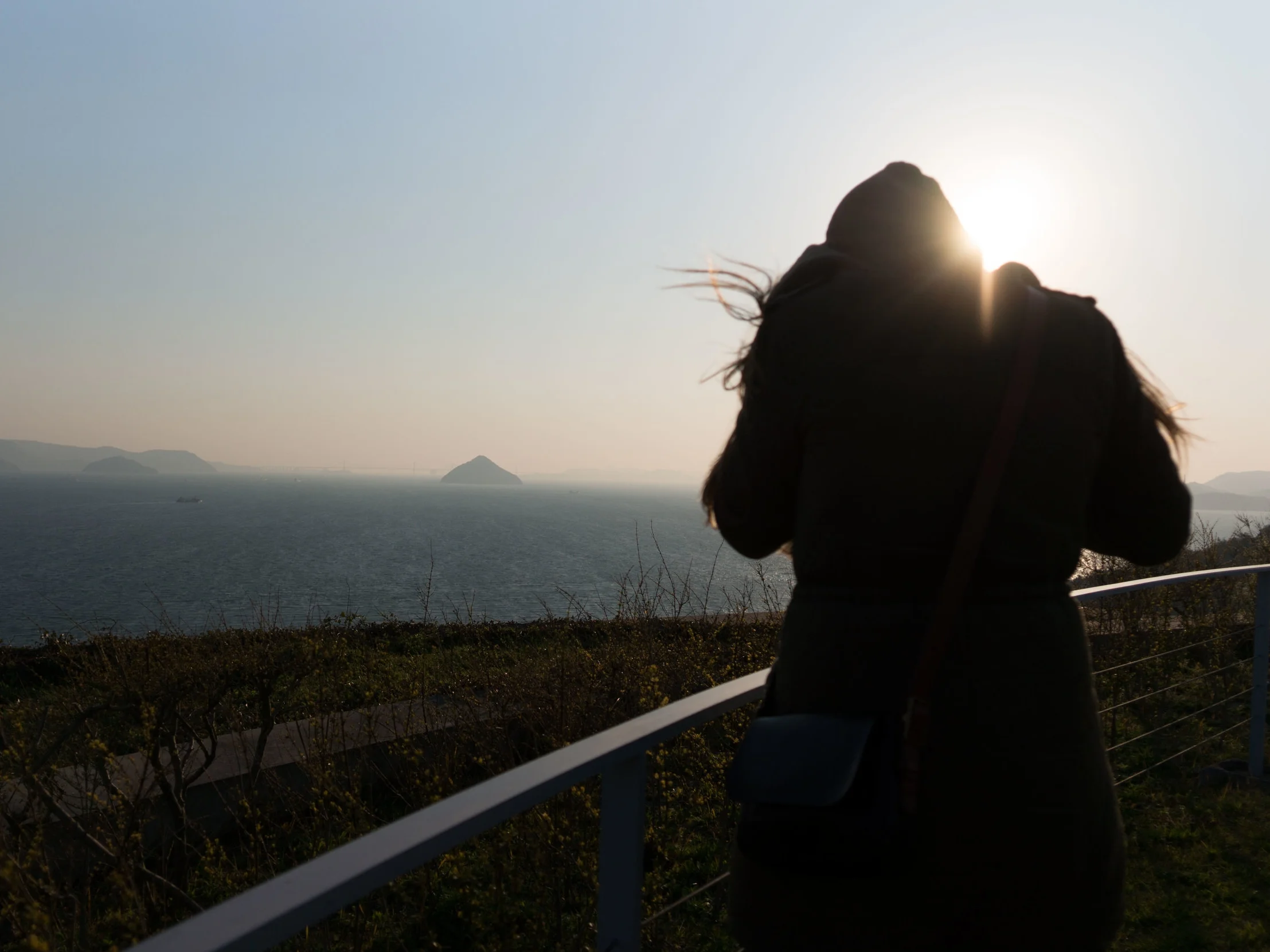 View of Ozuchi Island from Benesse House Naoshima Island March 29, 2017