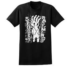 James Brennan
Spooky Basements T-Shirt Design
2010
I like this image because it has a dark yet comical feel to it, which kinda captures the image and sound of the band it was created for. Its effective in its usage yet simple enough to be easily understood.
This is graphic design because it represents a brand (band) and attempts to create an image of that band in the mind of the viewer. It evokes emotion and thought by communicating through an image.