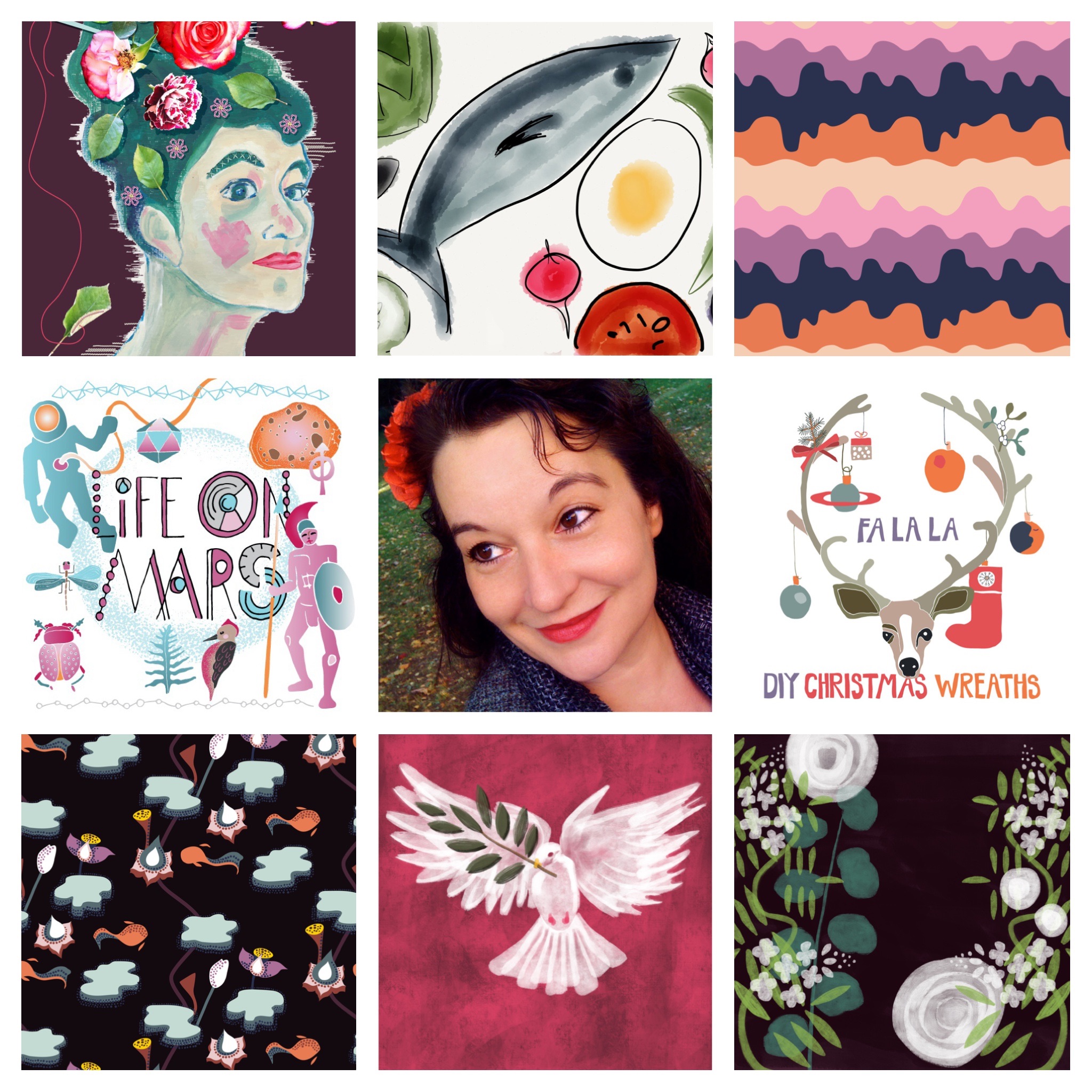 Style Anchors. Illustrations and patterns by Kate England.