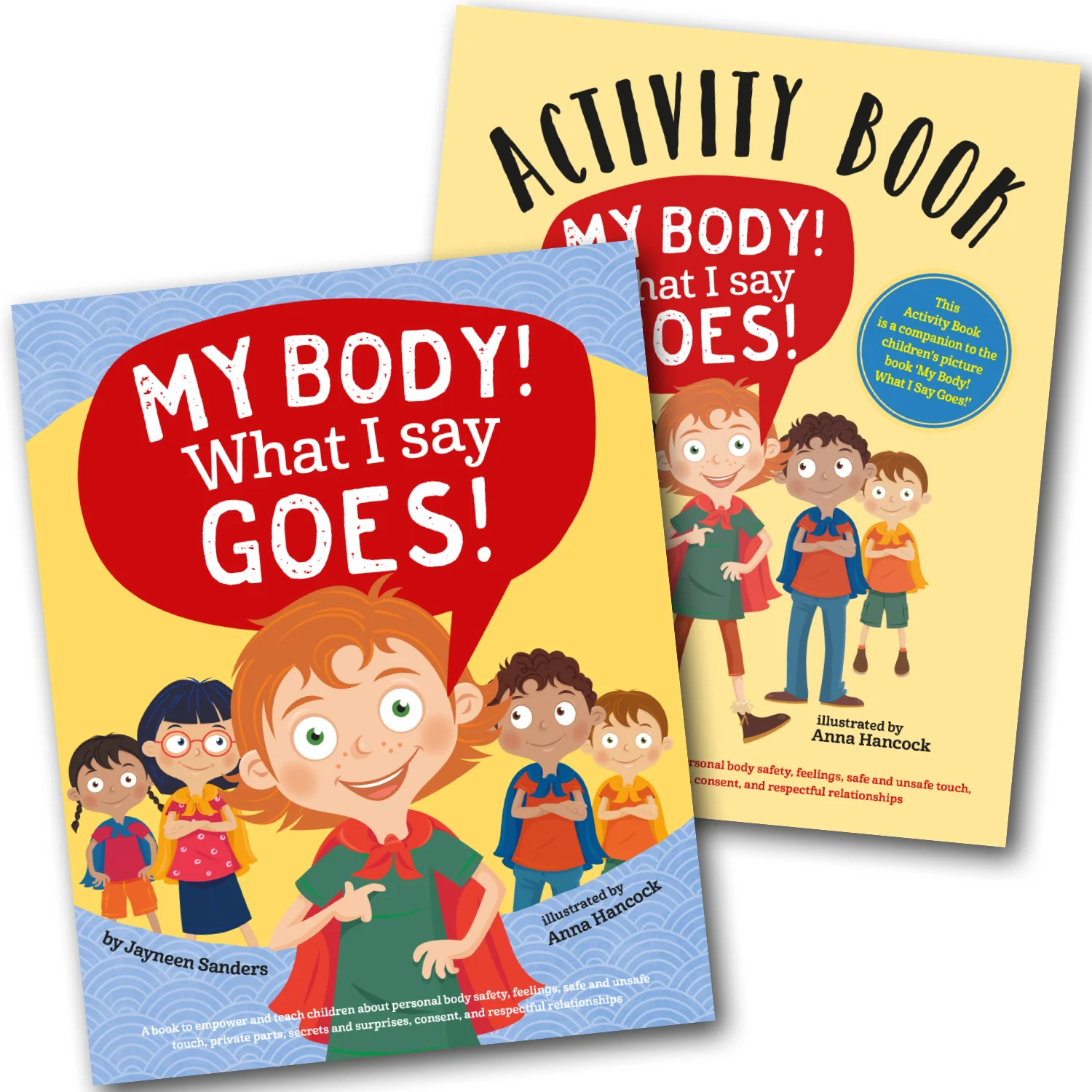My Body! What I Say Goes! Activity Book Bundle