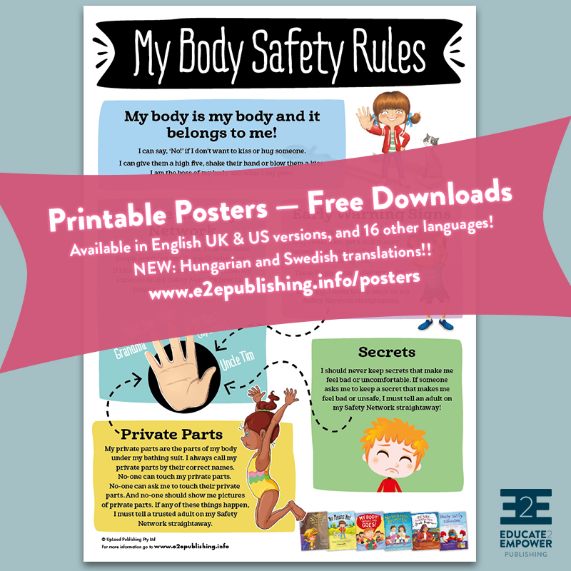 Child Abuse Prevention Month Poster - Pack of 5