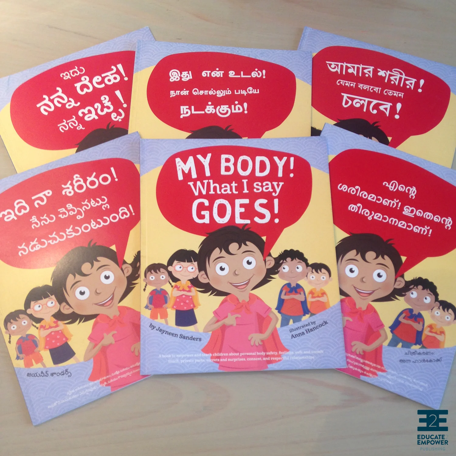 World Vision India has produced and is distributing these Indian translations of My Body! What I Say Goes!