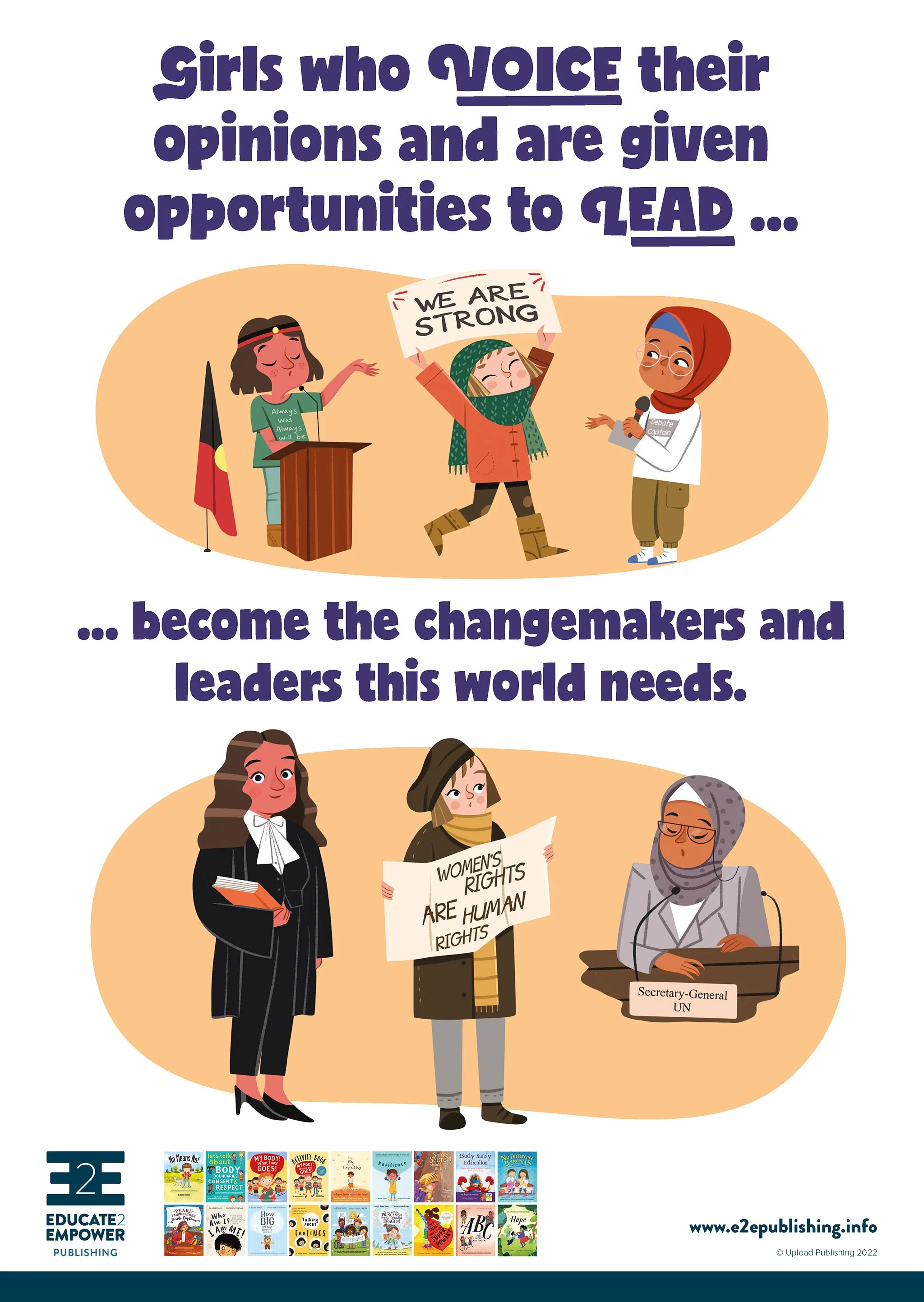 Posters - Empowering children in Body Safety, Gender Equality and more —  Educate2Empower Publishing