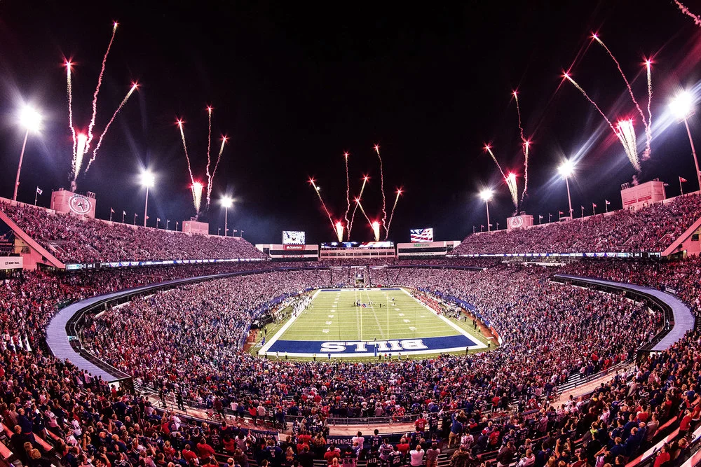 Buffalo Bills Stadium - Night.JPG