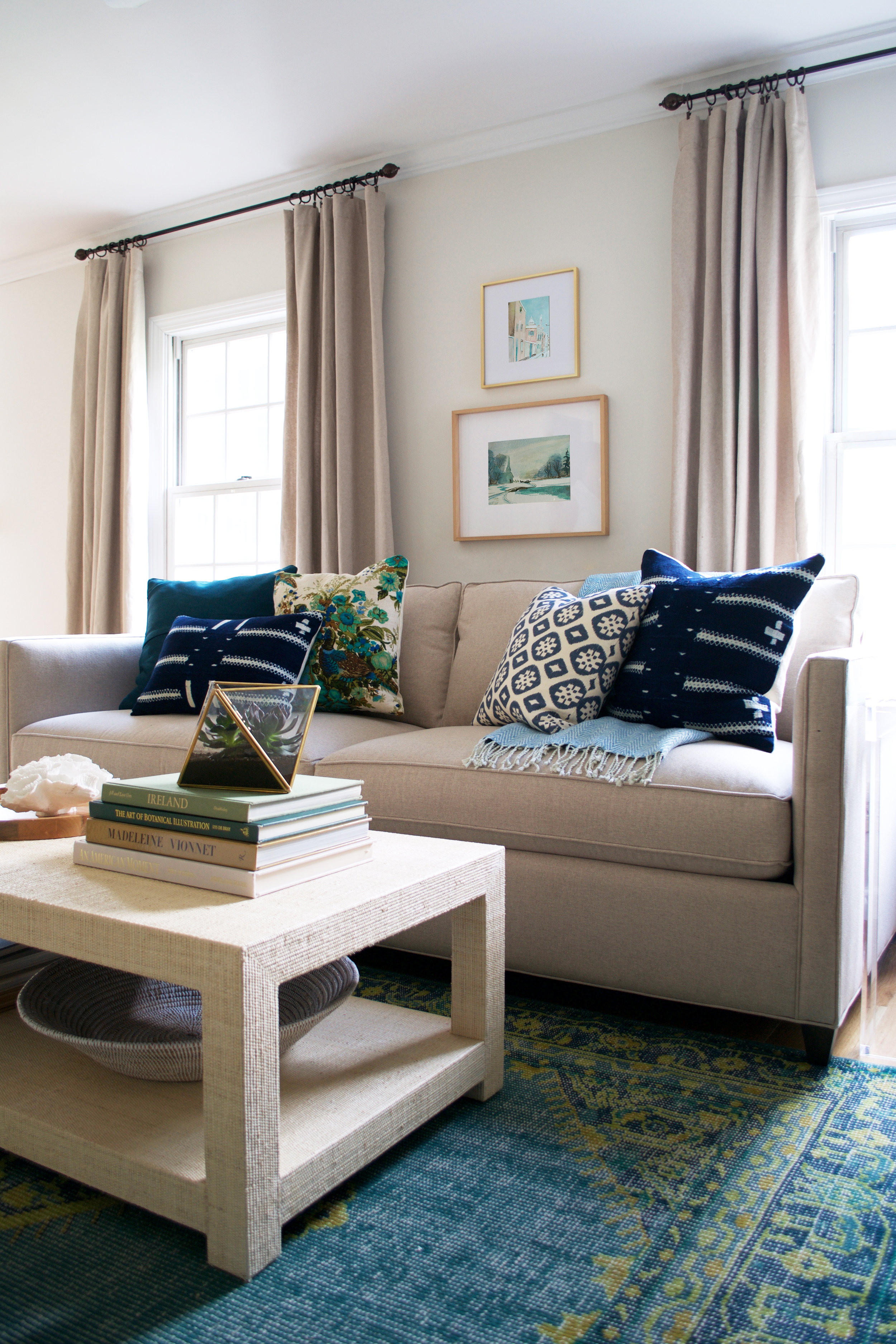 before + after: a quaint living room — rehabitat