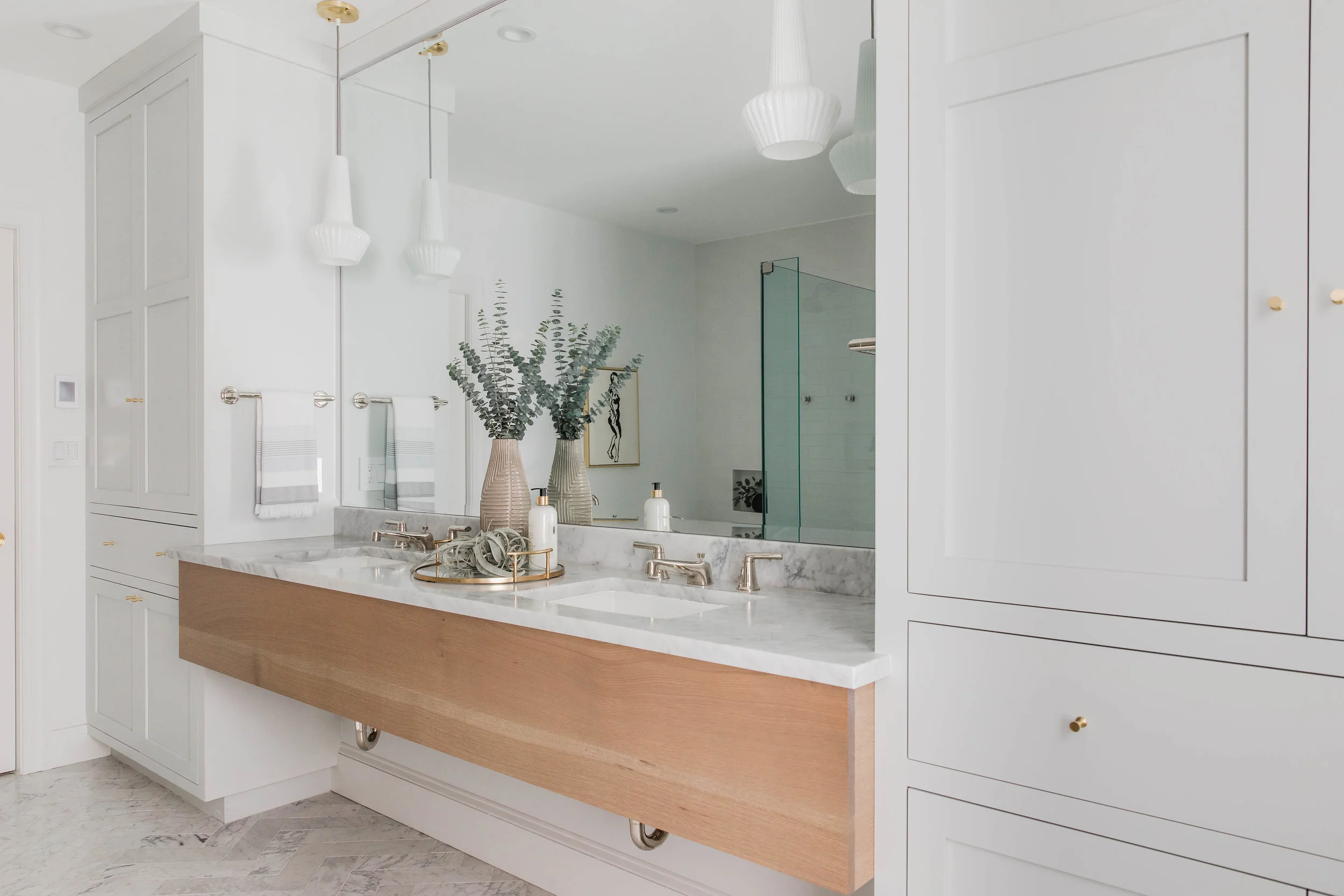 Before After Woodpond Road Master Bath Rehabitat