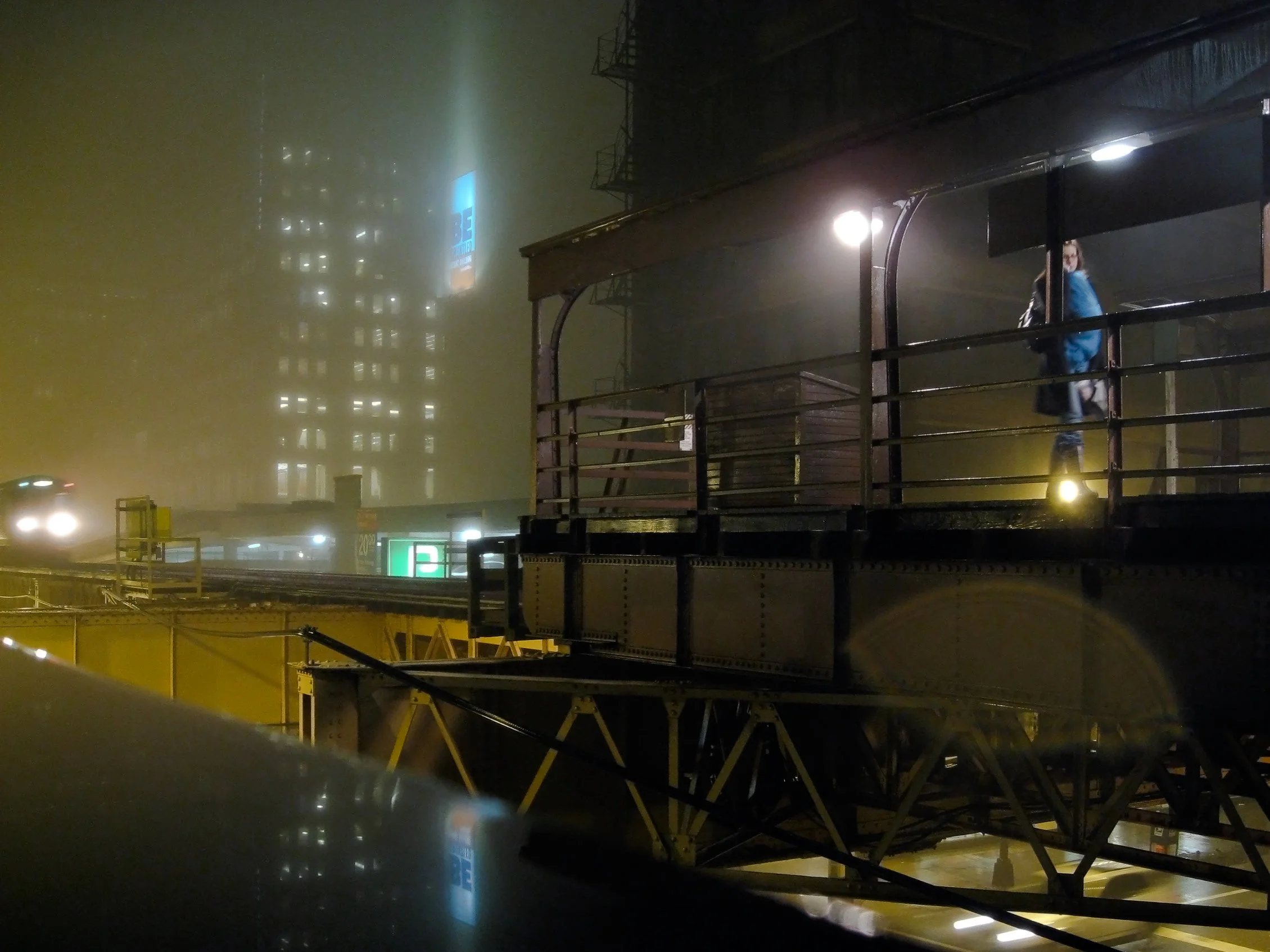 Quincy Station, Night