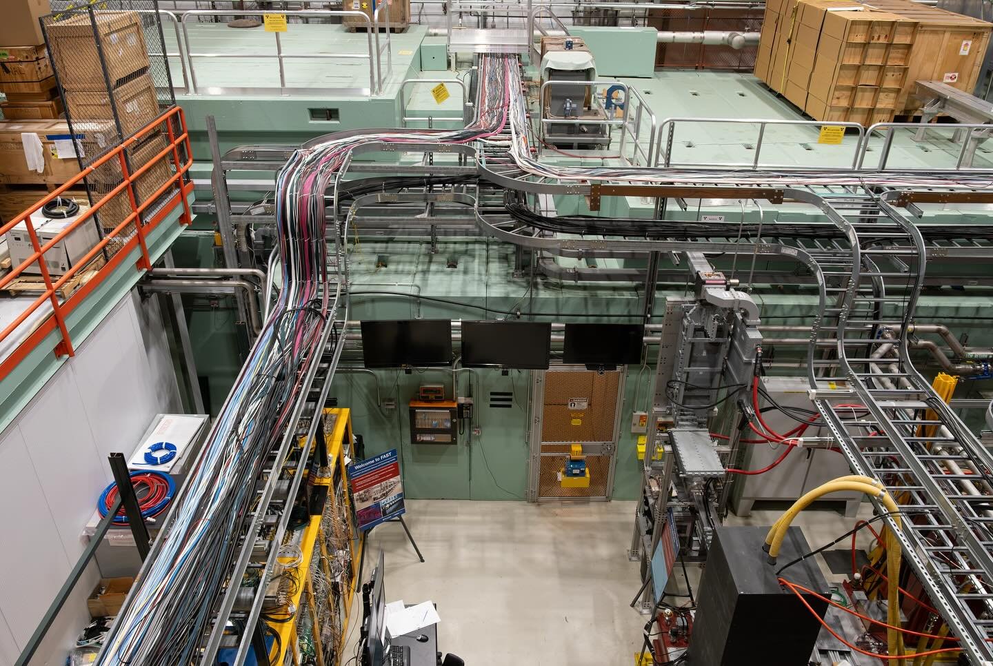 &ldquo;Inputs and Outputs&rdquo;: Part of the Fermilab Accelerator Science and Technology facility 
.
This is another of the three photos I submitted to #fermilab from the #photowalk - It looks much better on fullscreen (link in my profile)
