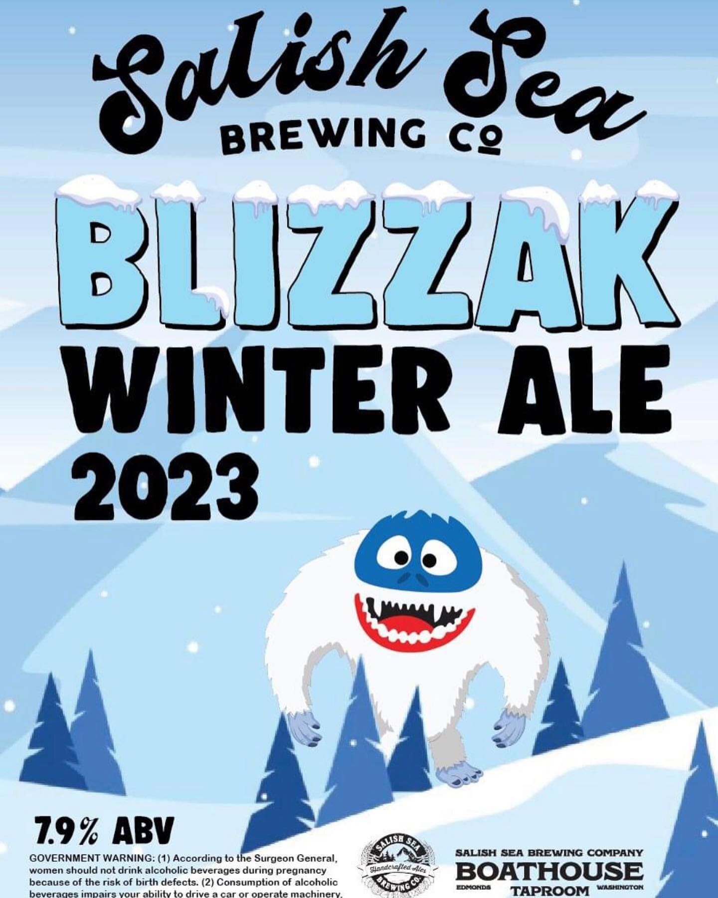 Our BLIZZAK Winter Ale is back on tap for the Holidays! 

Ruby red in color, brewed with an array of crystal malts, Munich, and a touch of black malt.  Hopped with Chinook and Columbus, and amplified with the addition of smashed juniper berries in th