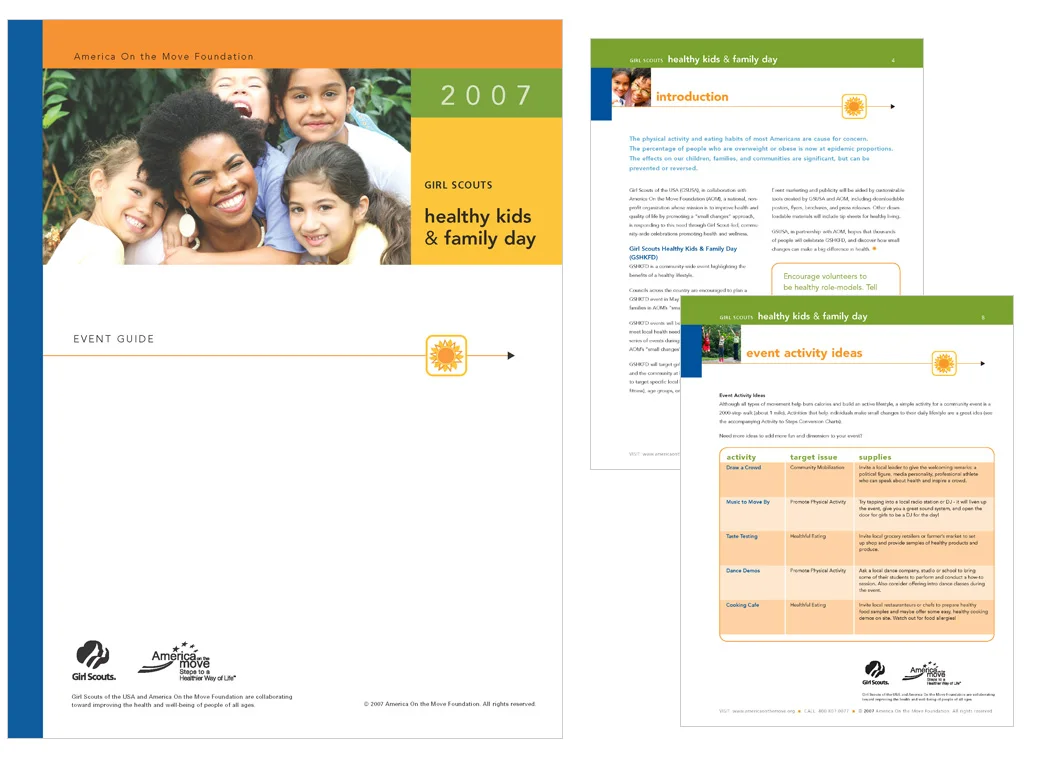 America On the Move - Girl Scouts Event Guide