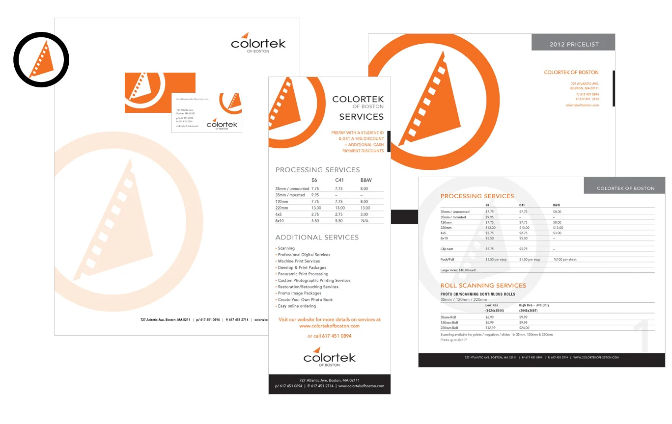Colortek of Boston Branding