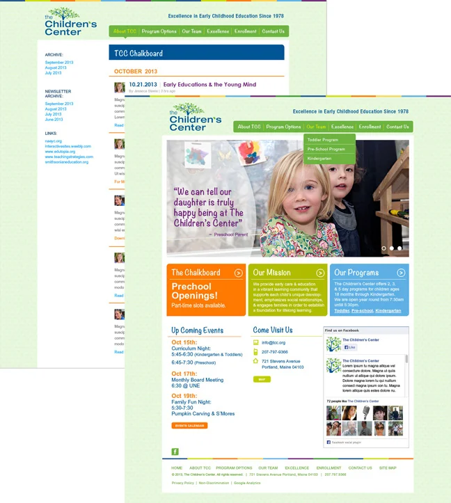 The Children's Center Website
