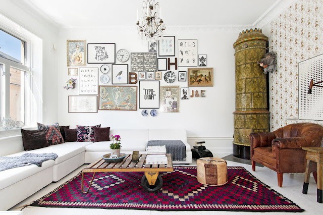 Swedish designer Lisa Bengtsson's apartment