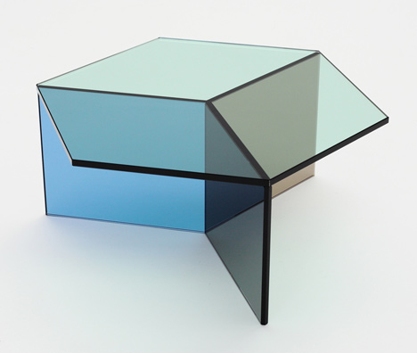 Sebastian Scherer Isom Glass Tables