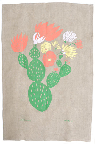 Cactus Tea Towel, Leah Duncan