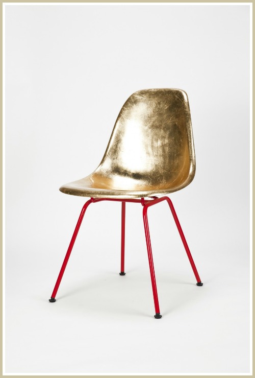 Eames Side Chair Golden