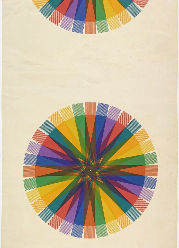 Rolf Middelboe, textile design Spectrum, 1950-55.