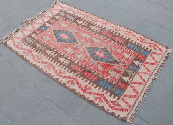 1970s vintage turkish rug via etsy