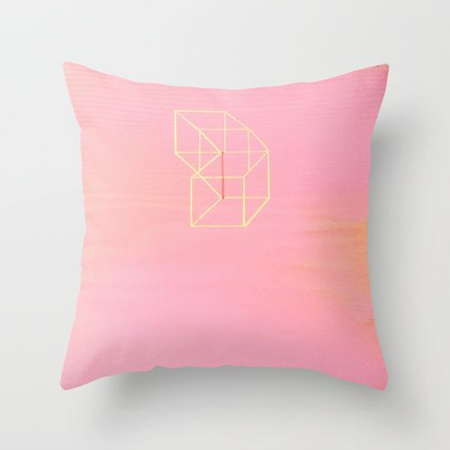 little boxes exploded throw pillow