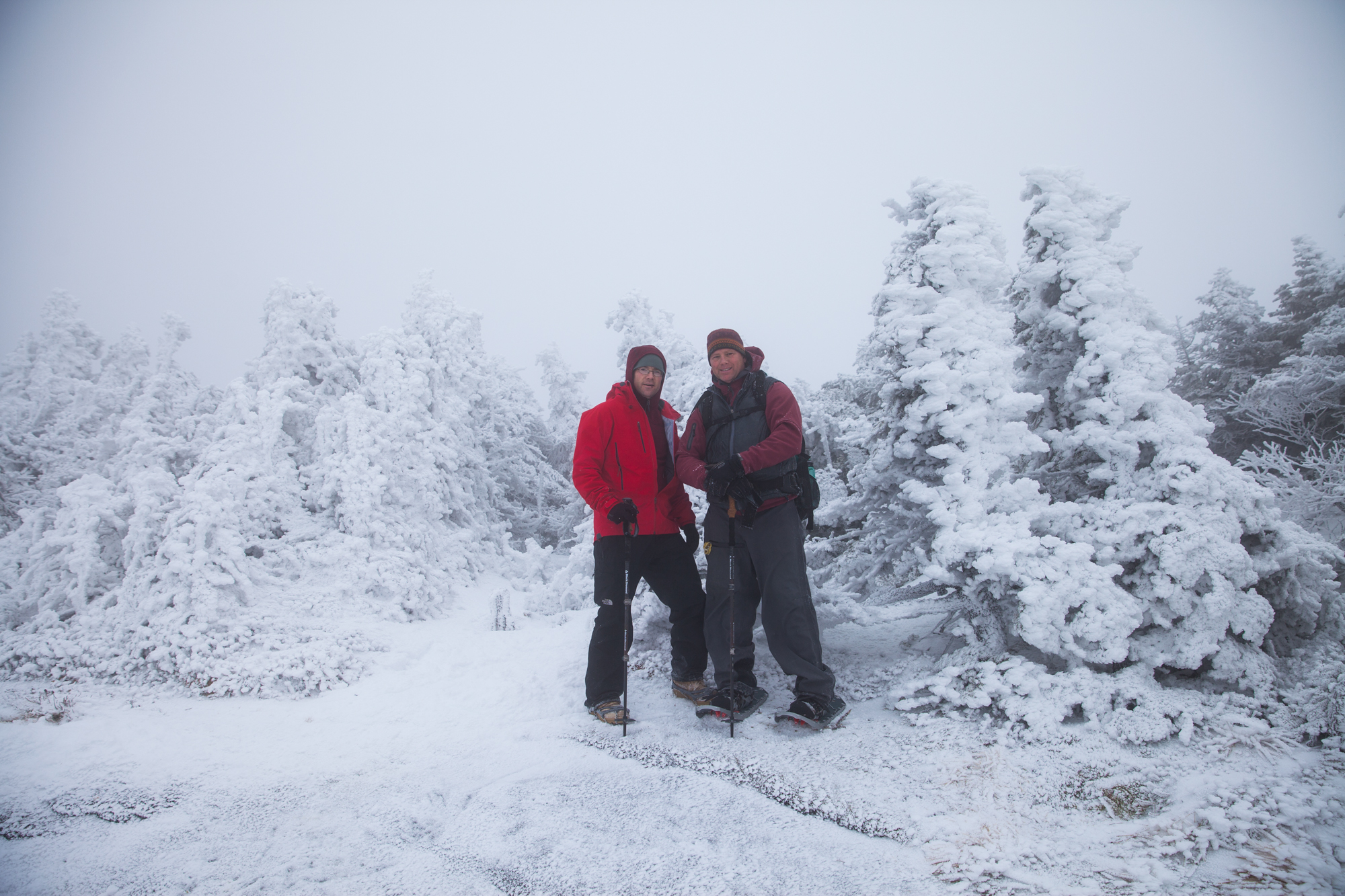 Aaron and me on Mount Colden Summit