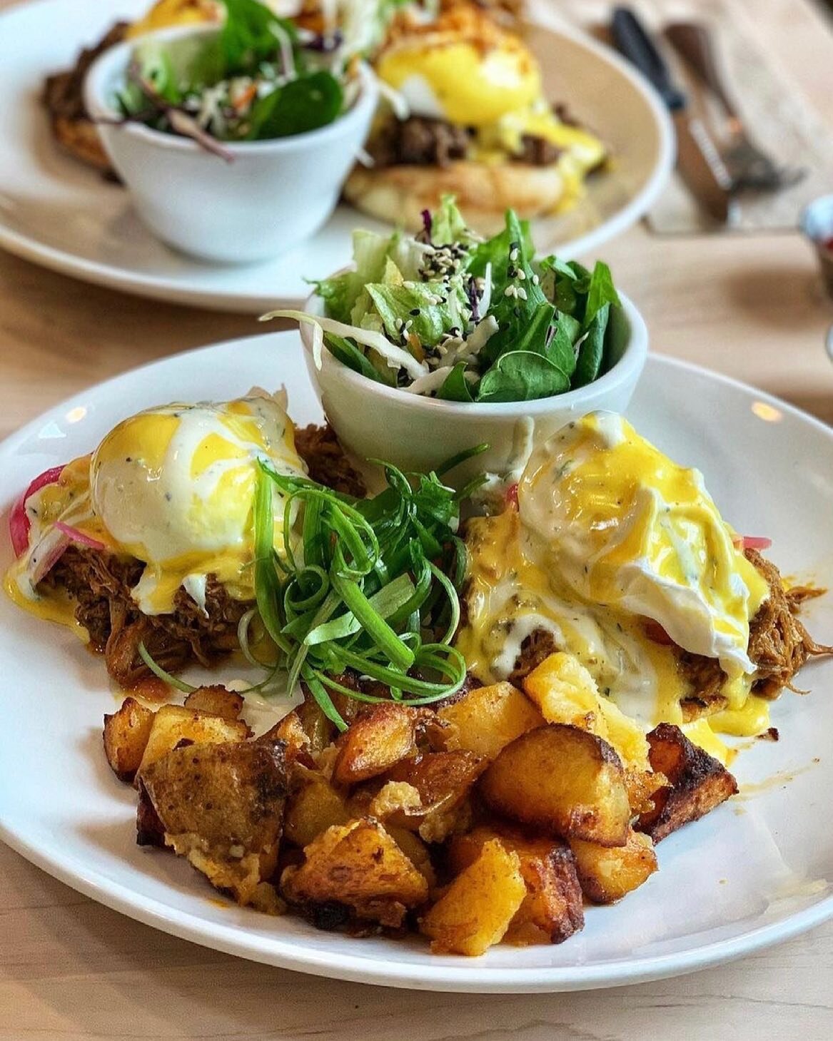 Recreate brunch at home 🍳🥗🥓 we&rsquo;re open every day of the long weekend 8:30am to 2:30pm 🌞

📸:@munchingmel_