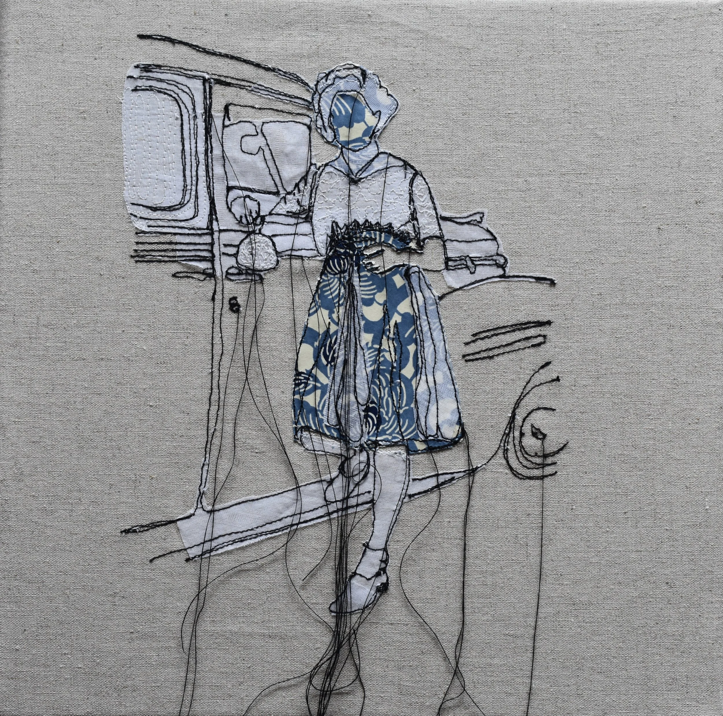 La belle et l'auto/ VENDU SOLD