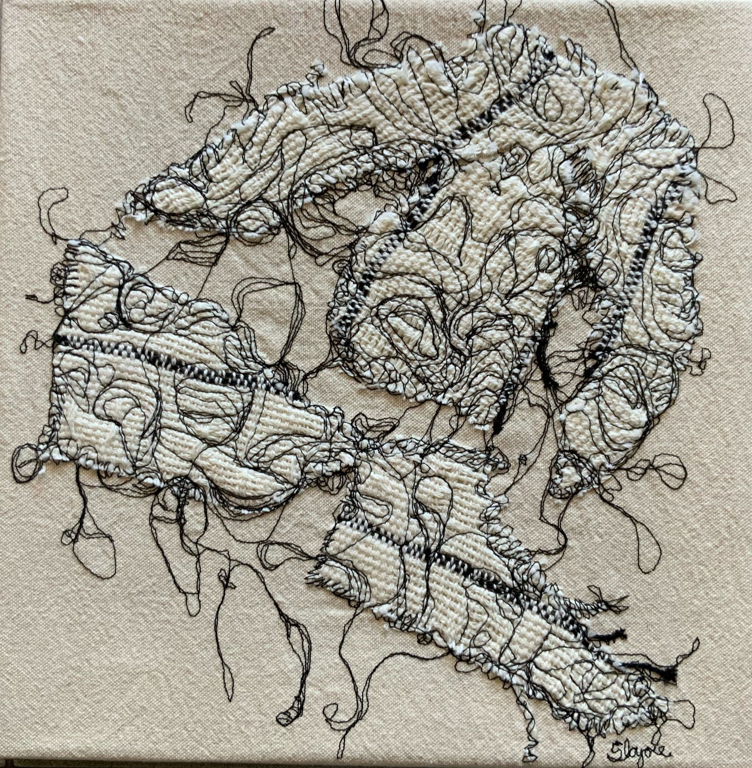 Abstraction textile no 3