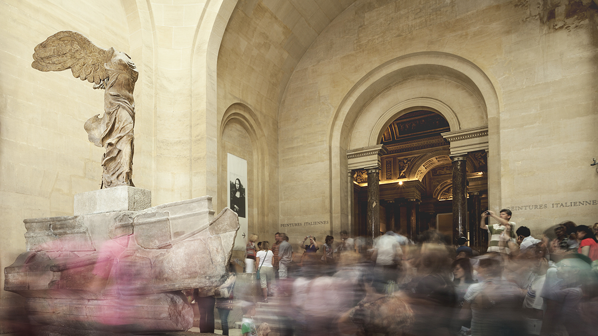 Winged Victory of Samothrace in the Louvre