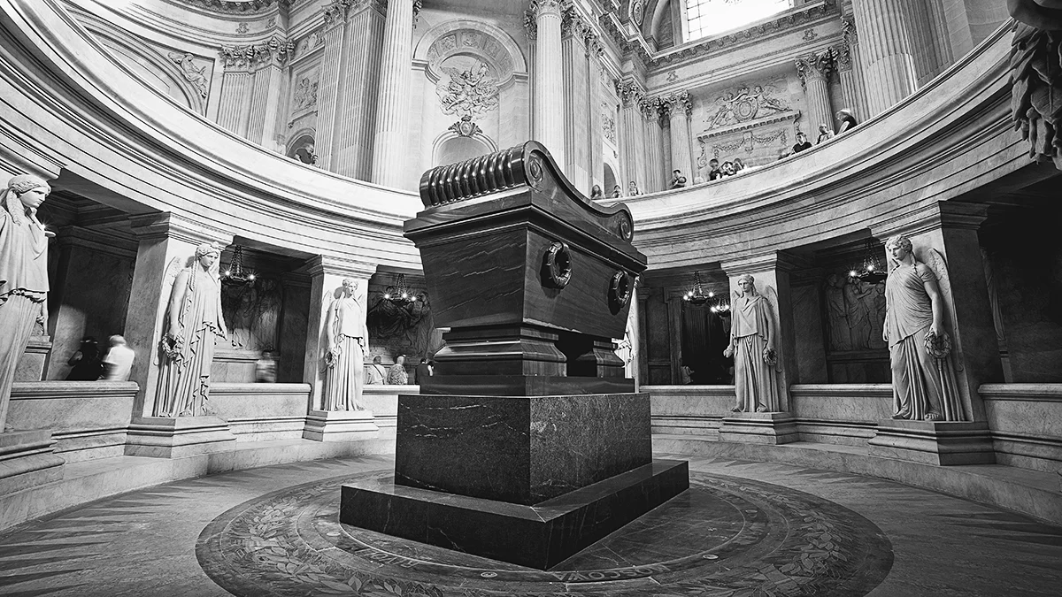 Here lies Napoleon