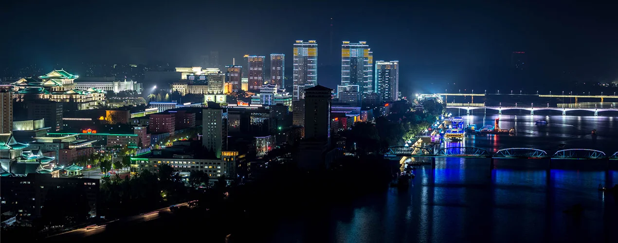 Downtown Pyongyang 