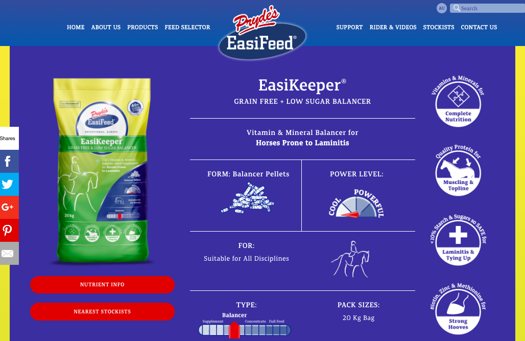 Visit Pryde’s Easifeed