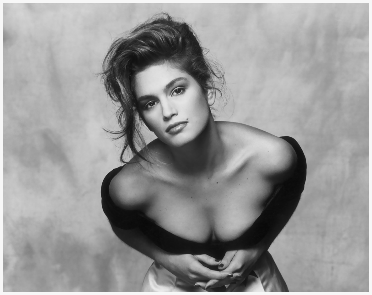 Cindy Crawford. Vogue , August 1988.