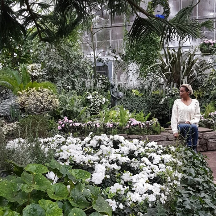 Taking it all in at Allan Gardens Conservatory