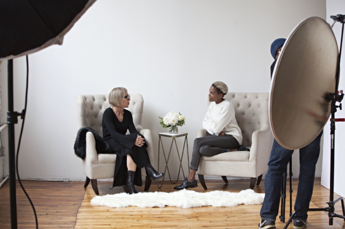 During my Interview With Lisa Corbo.