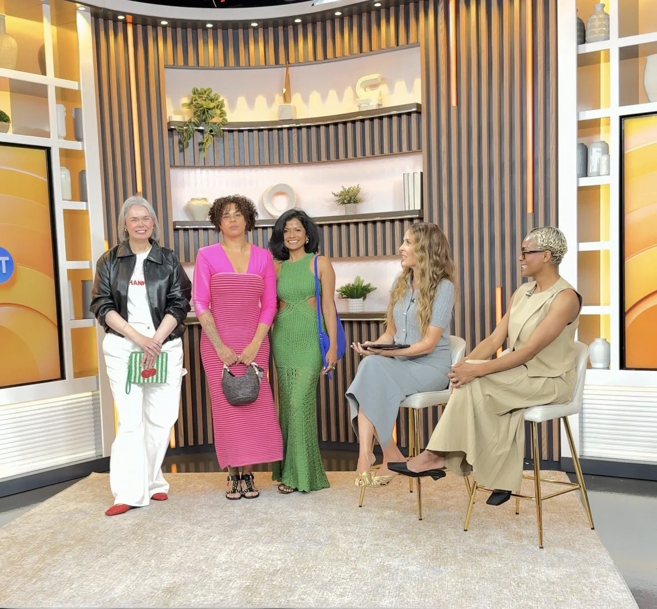 Dopamine Fashion on Breakfast Television with Naturalizer