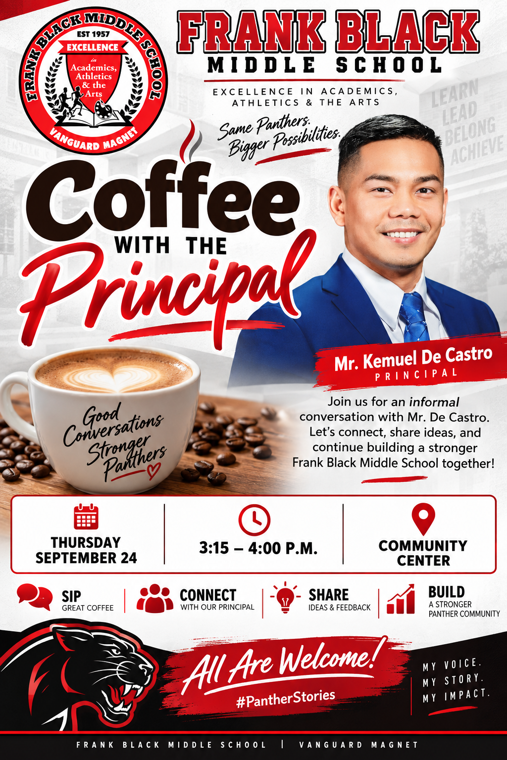 Coffee with the Principal
