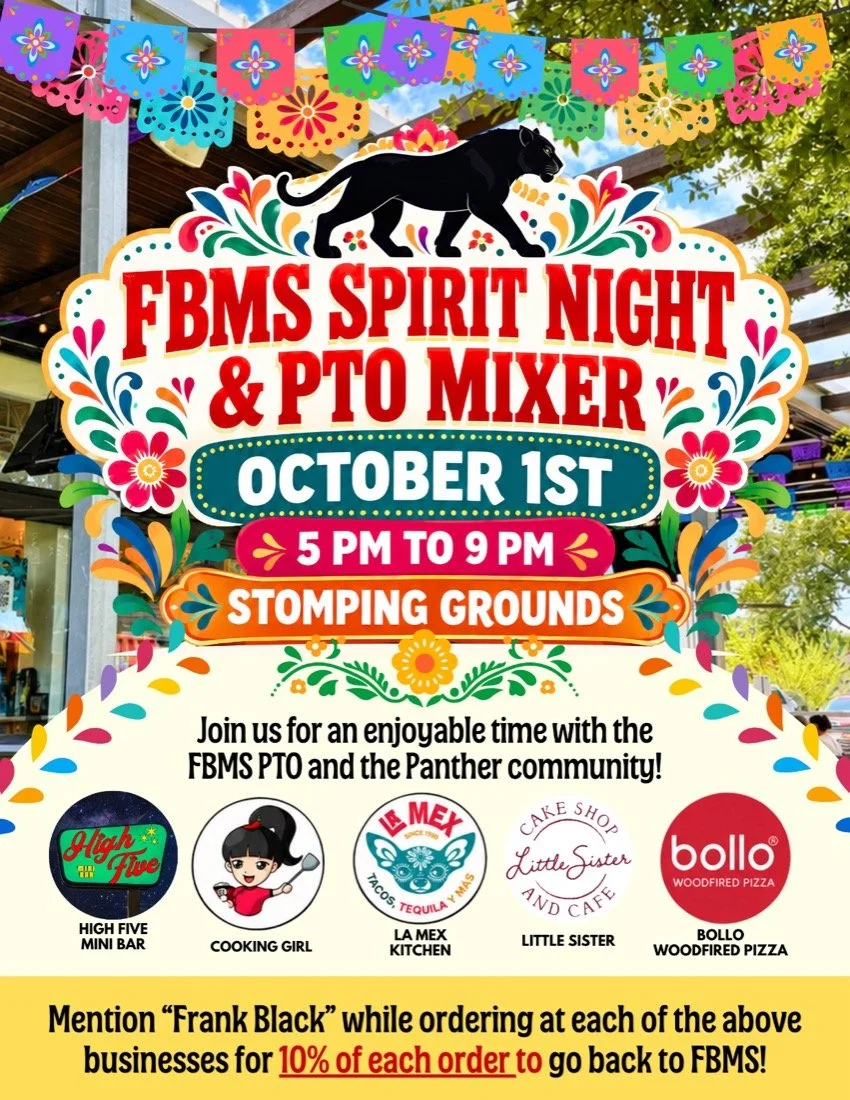 FBMS Spirit Night &amp; PTO Mixer