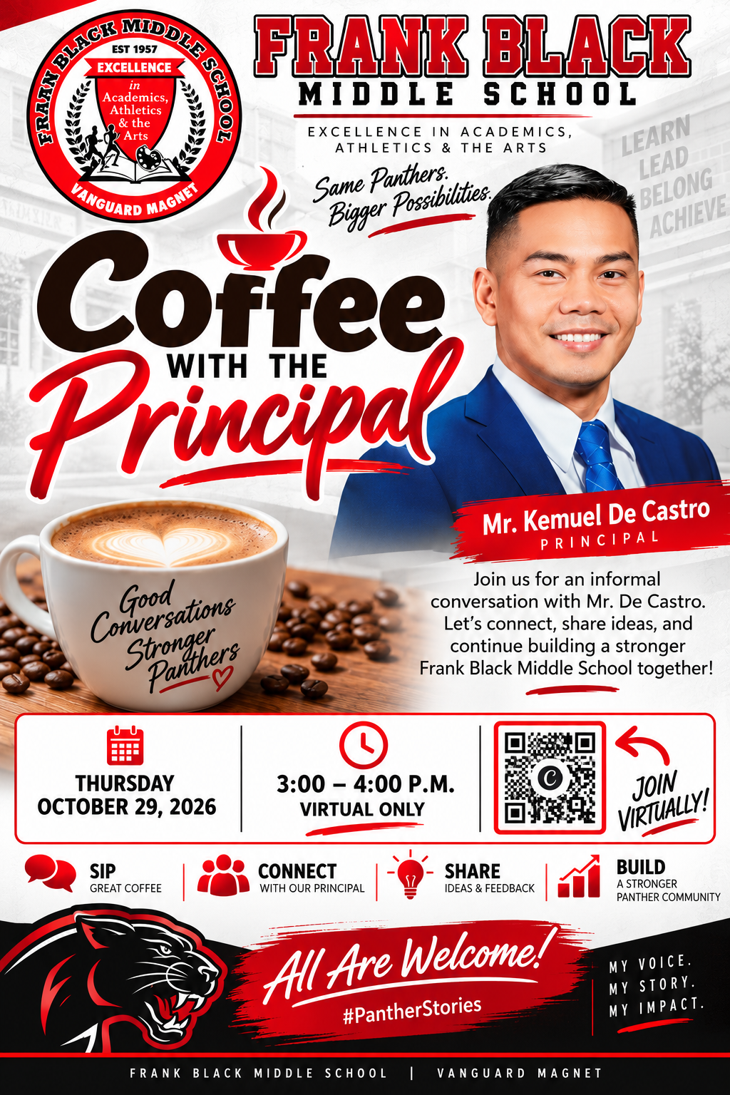 Coffee with the Principal (Virtual)