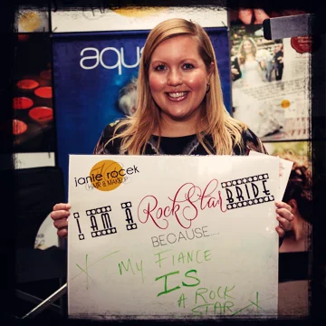 Contestant #8 - "I am a Rock Star bride because my fiance IS a Rock Star!" Marcus Edwards Photography