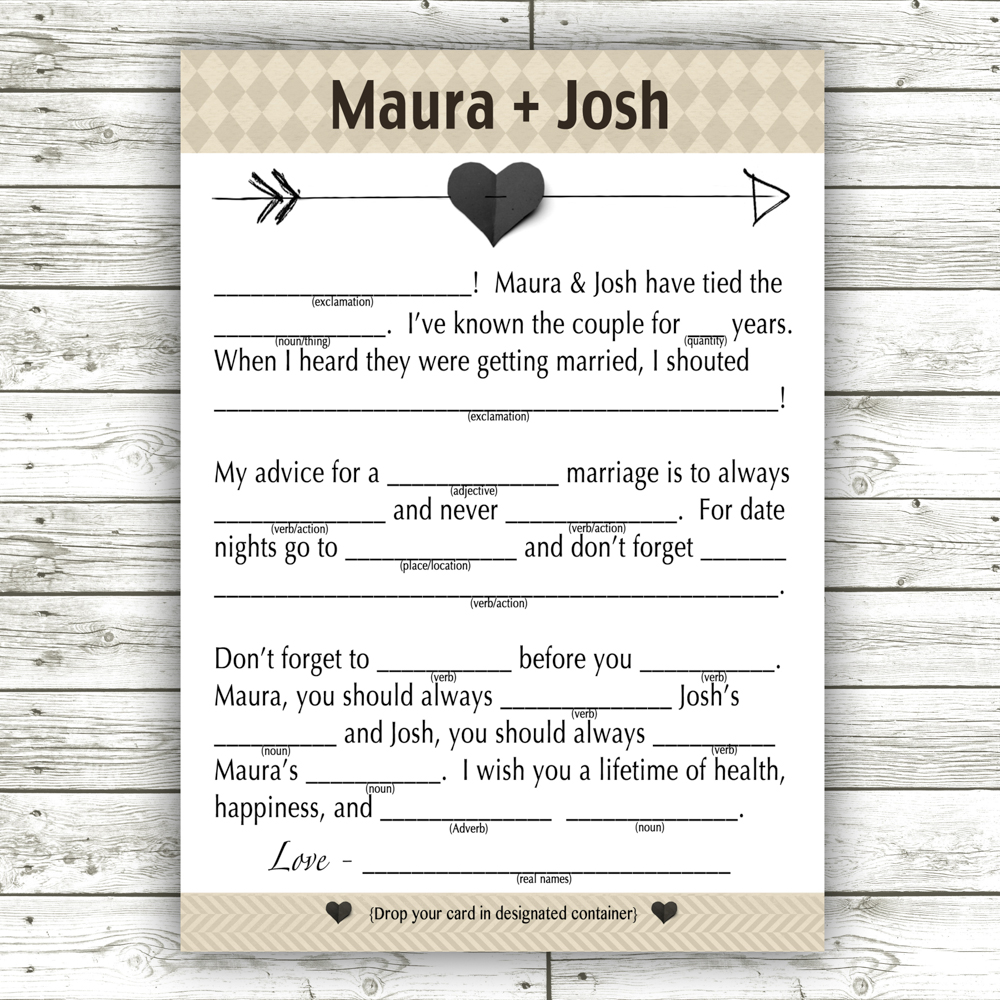 mad libs, digital download. purchase here .