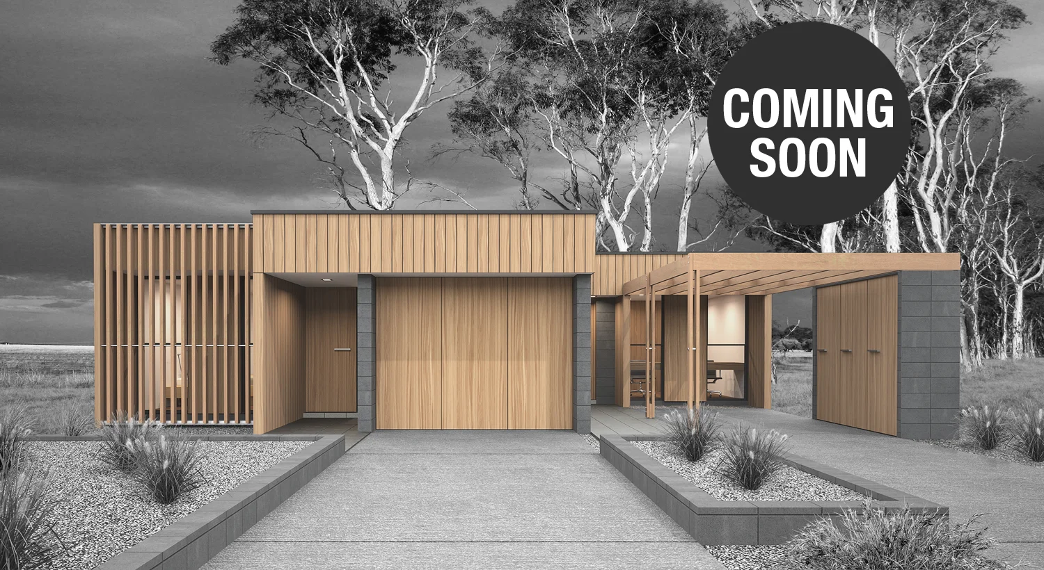 Form Homes new Adaptive Housing model soon to be launched. Photoreal rendering by BUILT