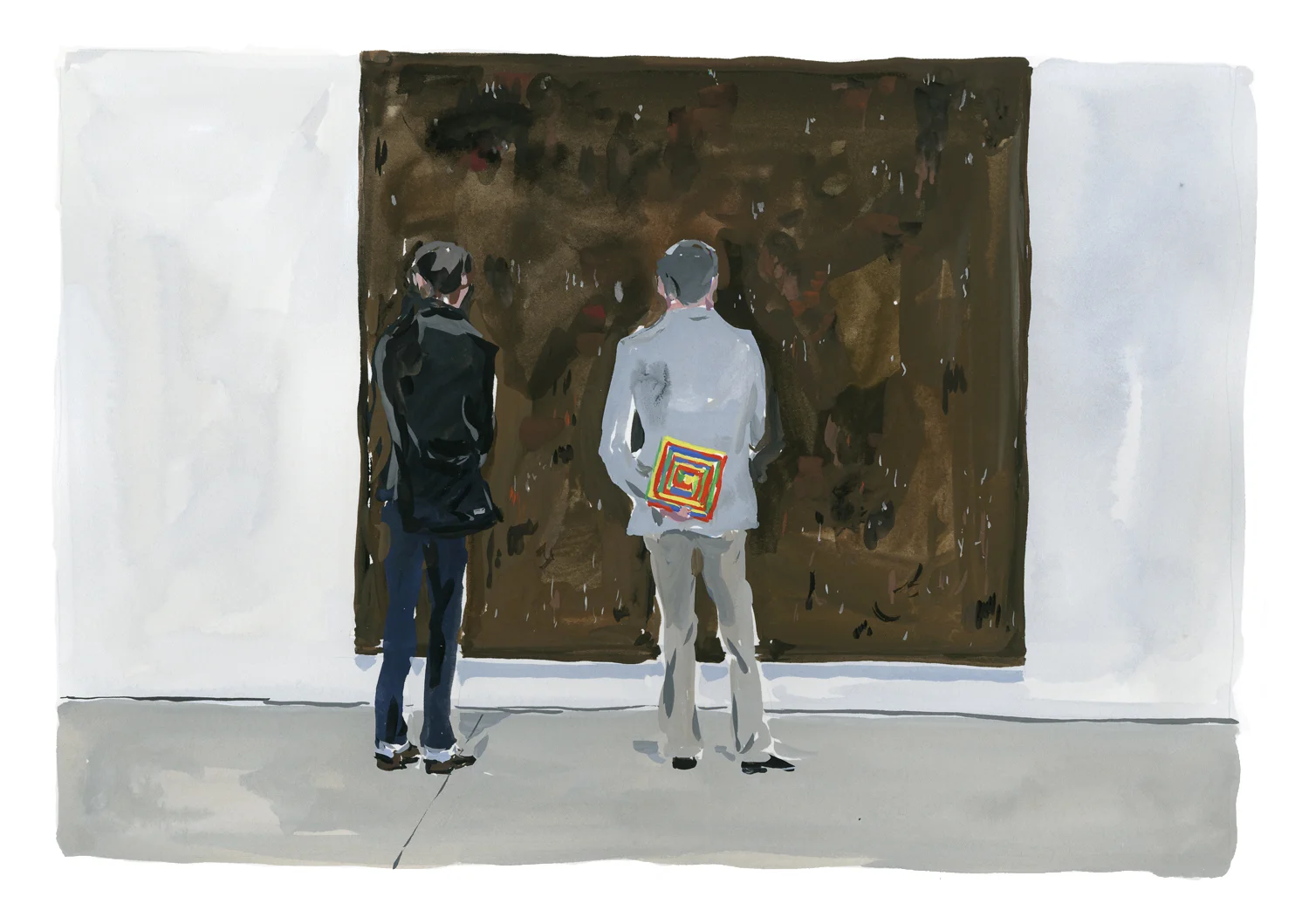 Resnick painting at Cheim & Read Gallery, Chelsea Louis Vuitton New York Travel Book 