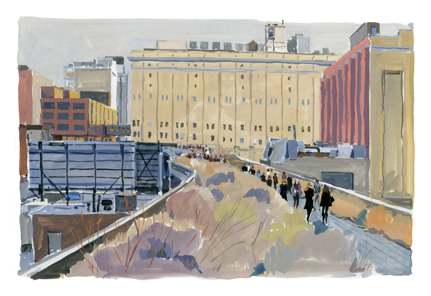 The High Line Louis Vuitton New York Travel Book 