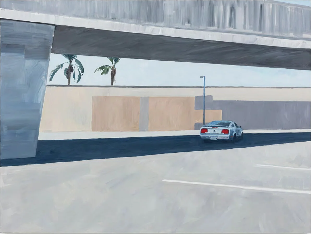 Parking lot, 2019 Oil on canvas 114,3 x 152,4 cm