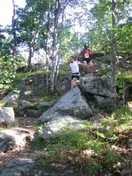 Dave Herr during the 2009 race. Photo by Emily Trespas