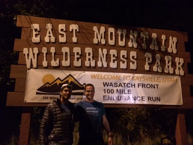 Adam & Julian at the start!