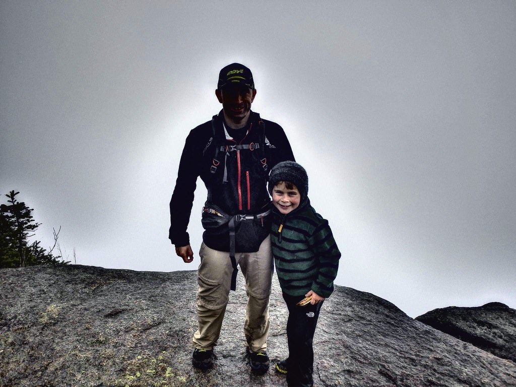 Ben & Gavin at the top of Mount Osceola