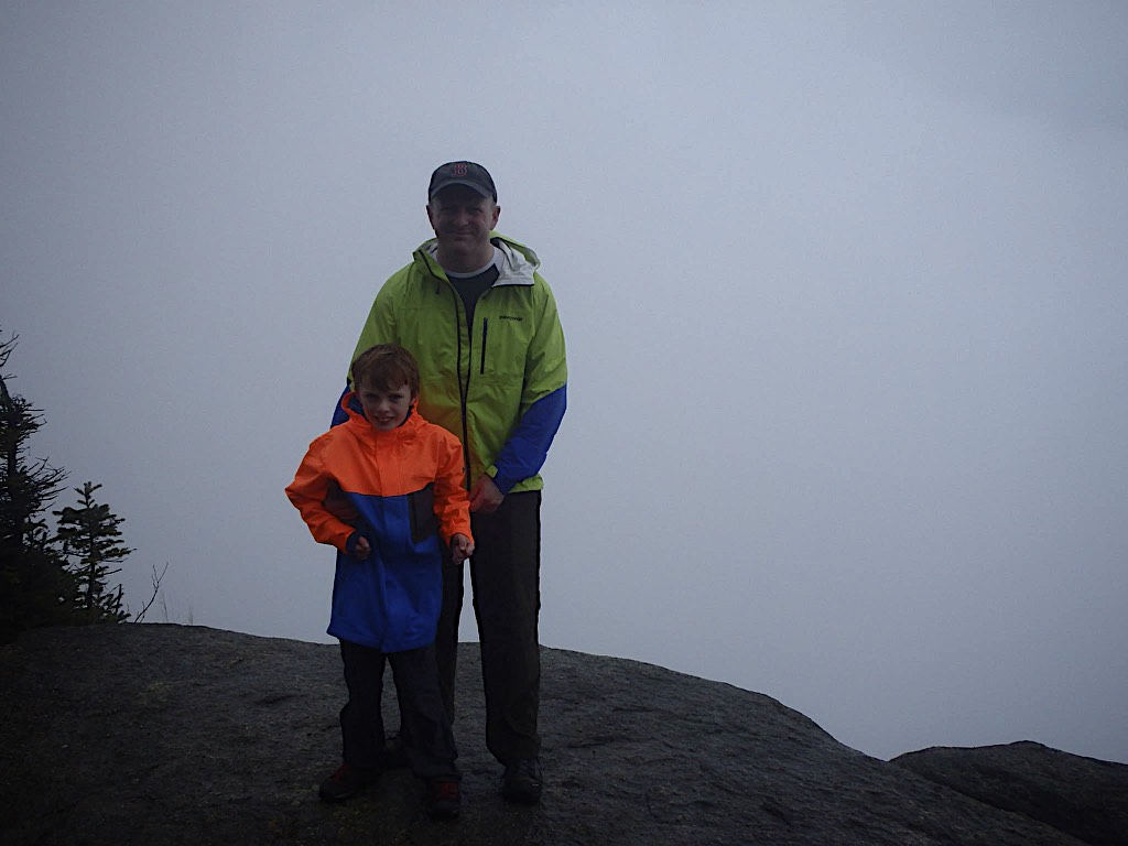 Liam & Rory at the top of Mount Osceola