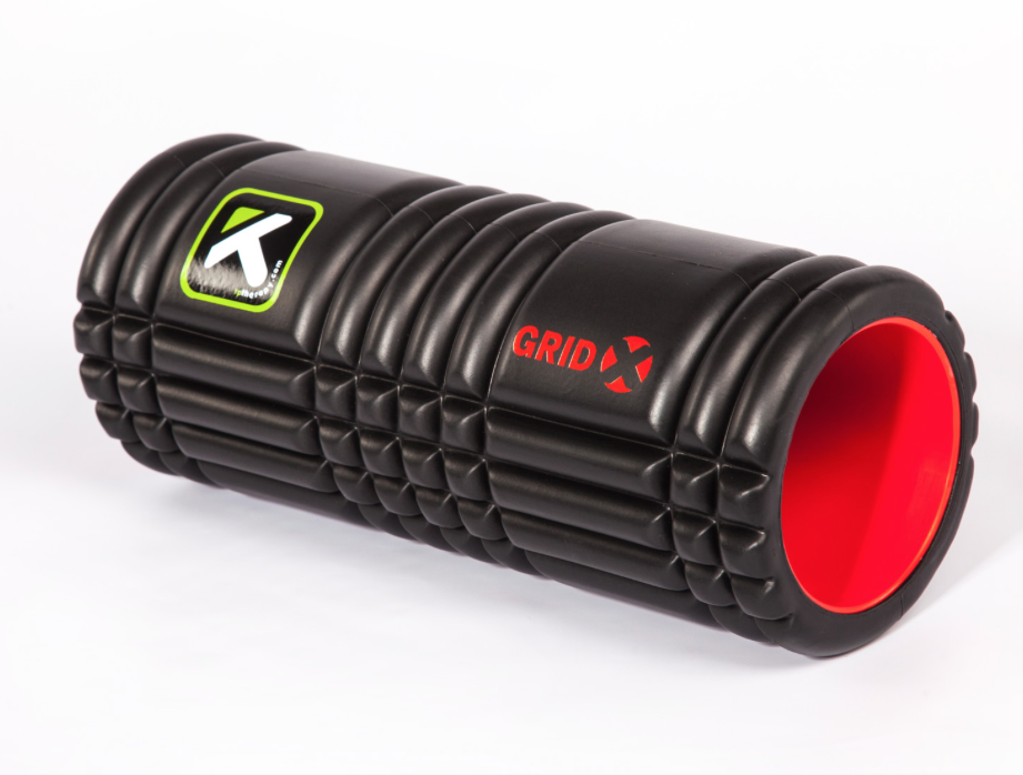 Grid Foam Roller 33x15cm Foam Massage Gym Fitness Trigger Point PhysioWorld 