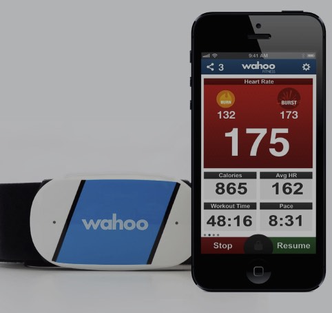 Wahoo App & Heart Rate Monitor — Mountain